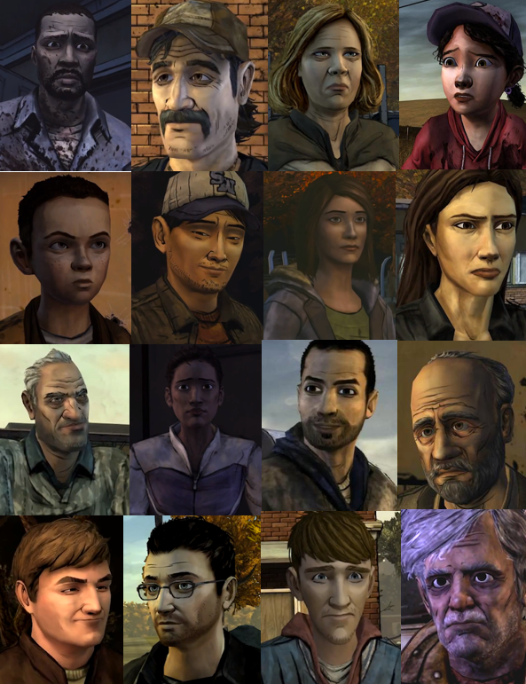 The Walking Dead Game Characters Season 2 - Top of the top TV Show